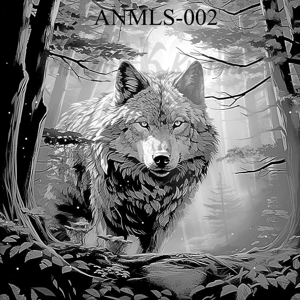 "Eyes of the Wild – Silent Stalker" SKU: ANMLS-002