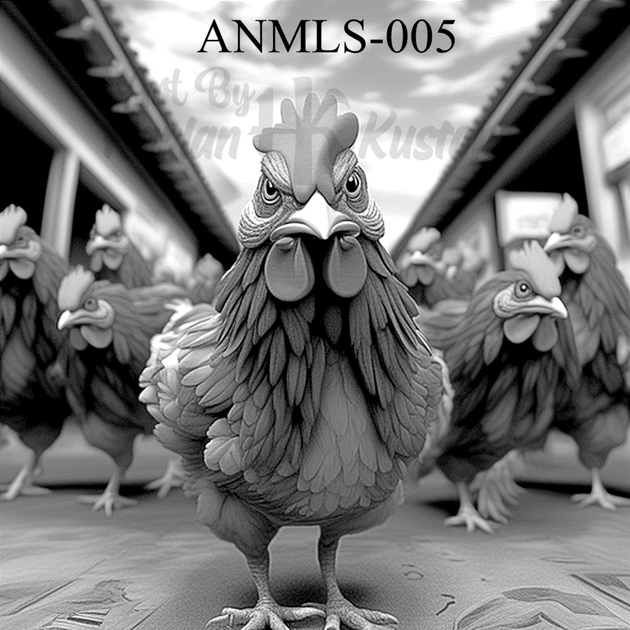 "Poultry Patrol – The Coop Crew" SKU: ANMLS-005