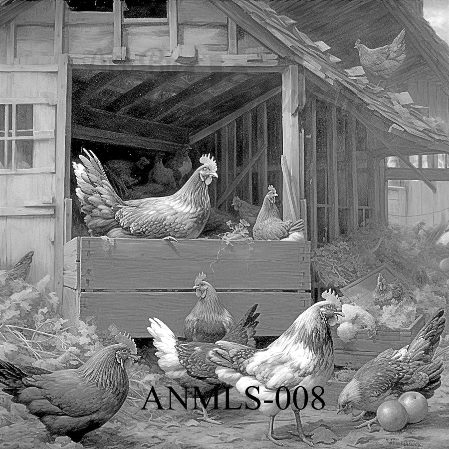 "The Hen House Hustle – Coop Chaos & Charm" SKU: ANMLS-008