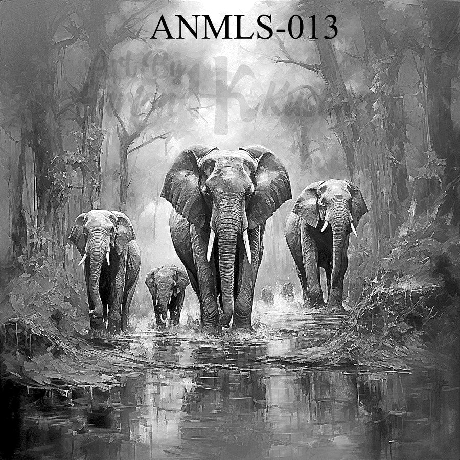 "Echoes of the Herd – March of the Giants" SKU: ANMLS-013