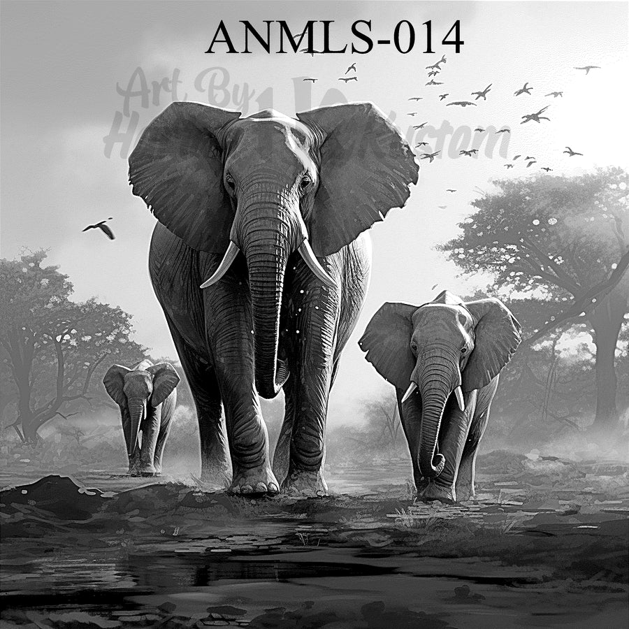 "Savanna Royalty – Walk with Wisdom" SKU: ANMLS-014