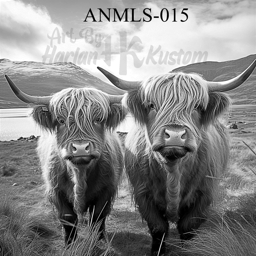 "Highland Homies – Fluff, Horns & Attitude" SKU: ANMLS-015