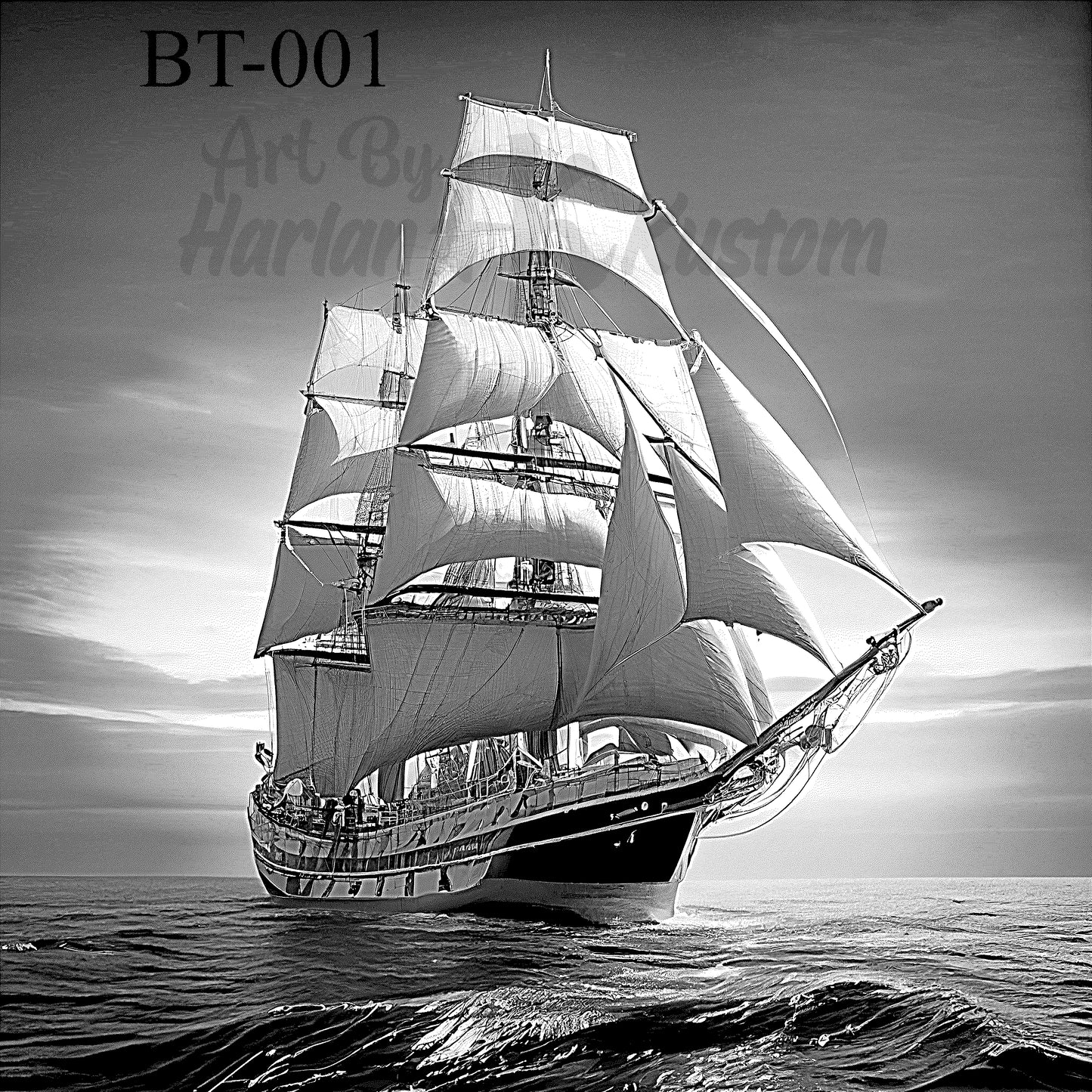 "Sail of Legends – Ghost of the Open Sea" SKU: BT-001