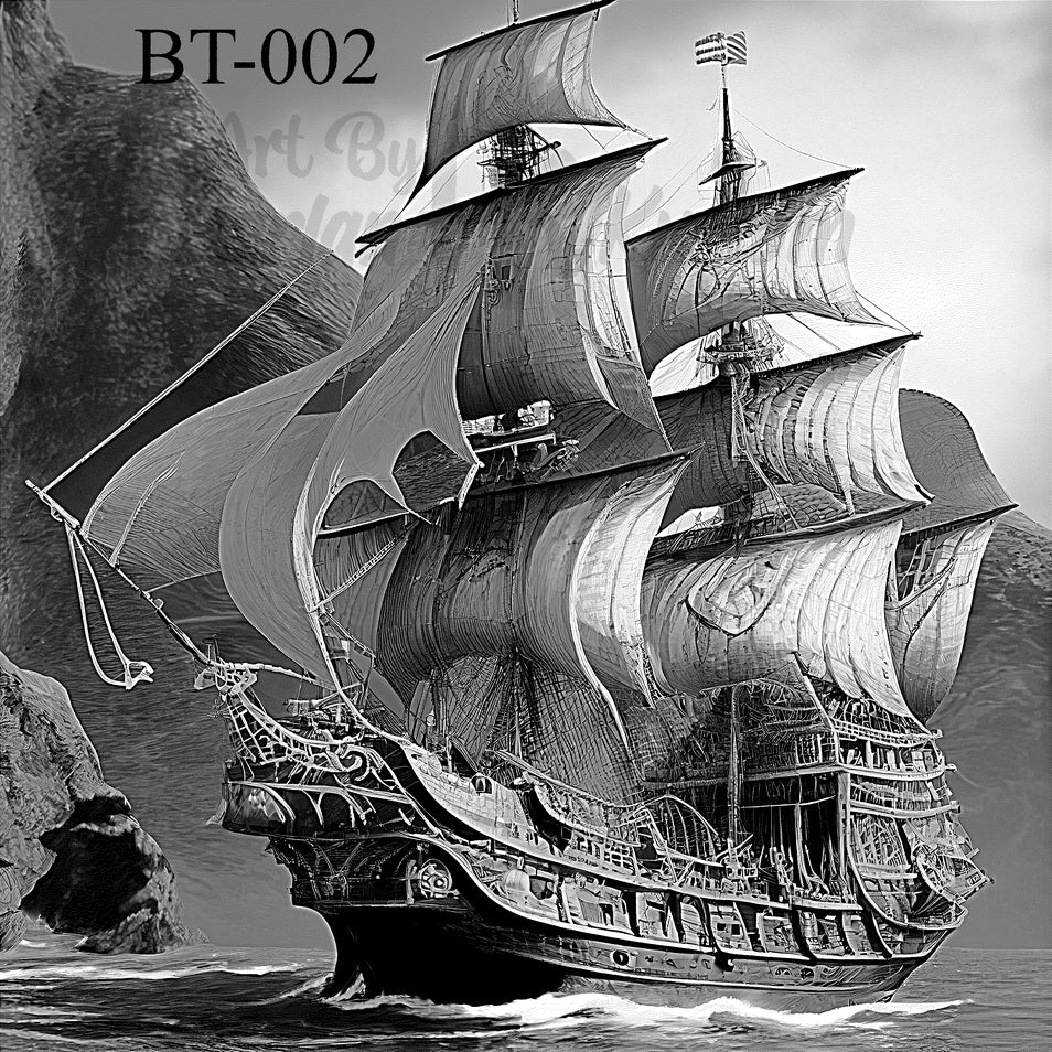 "The Black Tempest – Wrath of the Sea" SKU: BT-002
