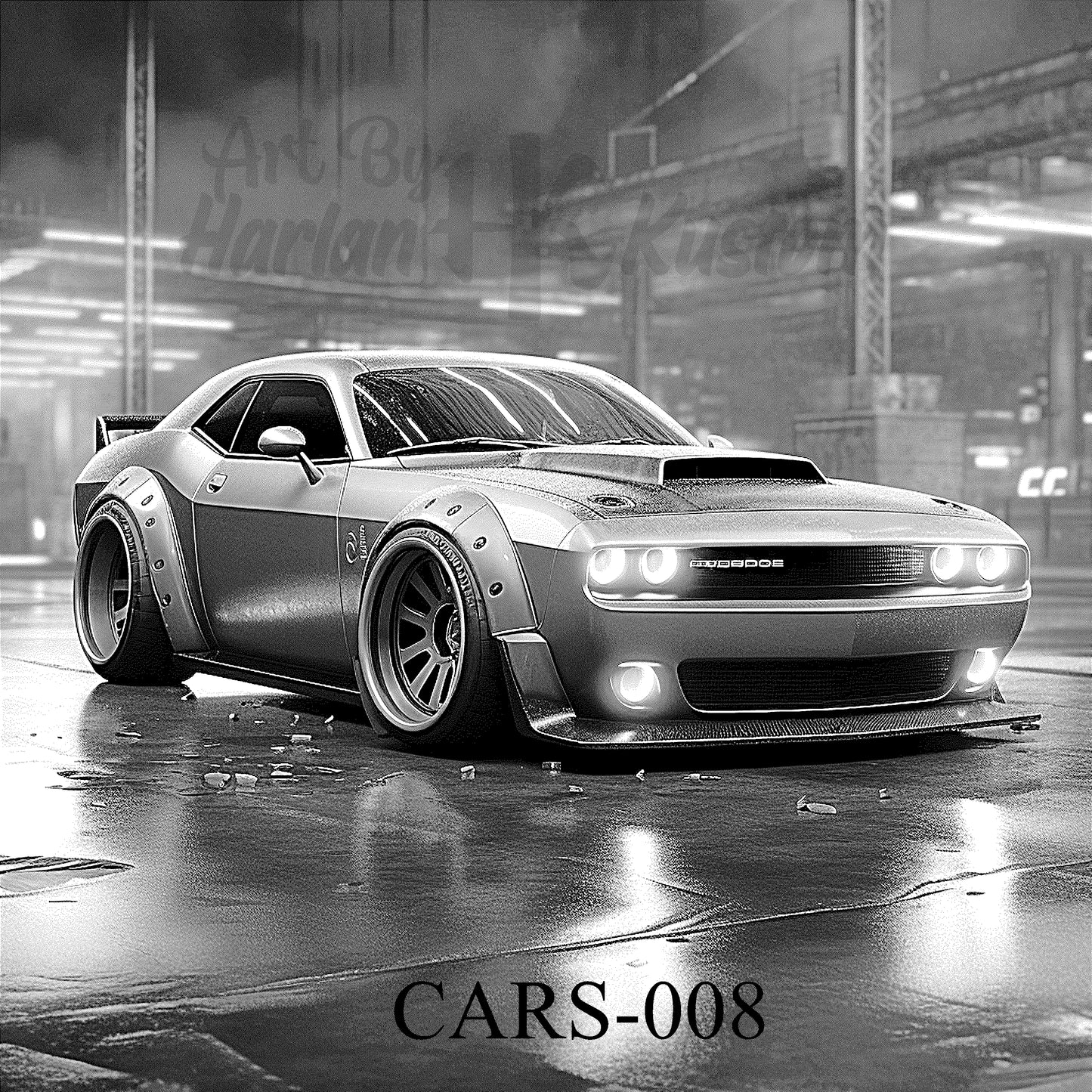 "Street Demon – Hellcat After Dark" SKU: CARS-008
