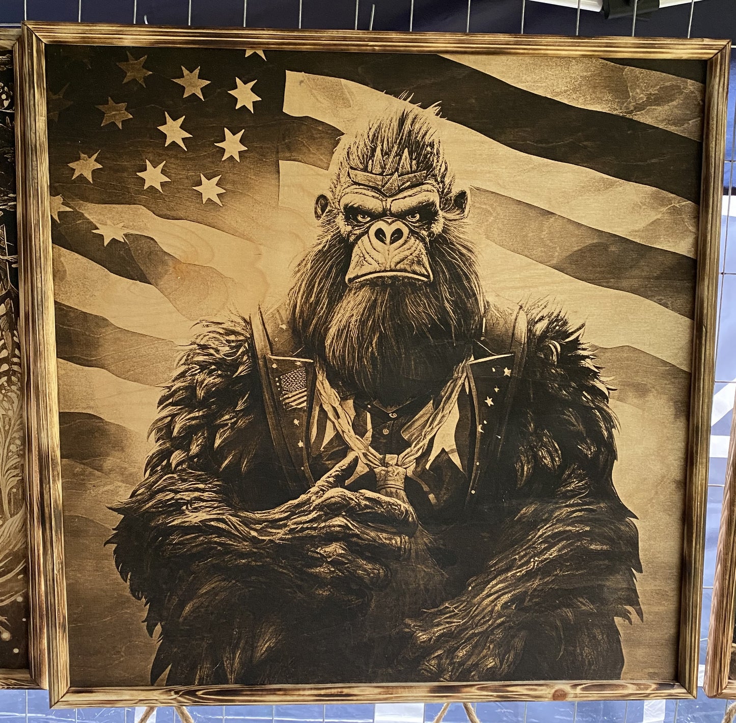 Custom 24" Wood Photo Engraving – Preserve Your Memories in Wood