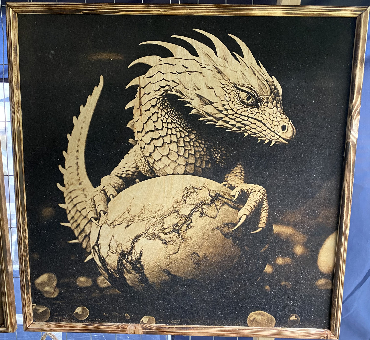 Custom 24" Wood Photo Engraving – Preserve Your Memories in Wood