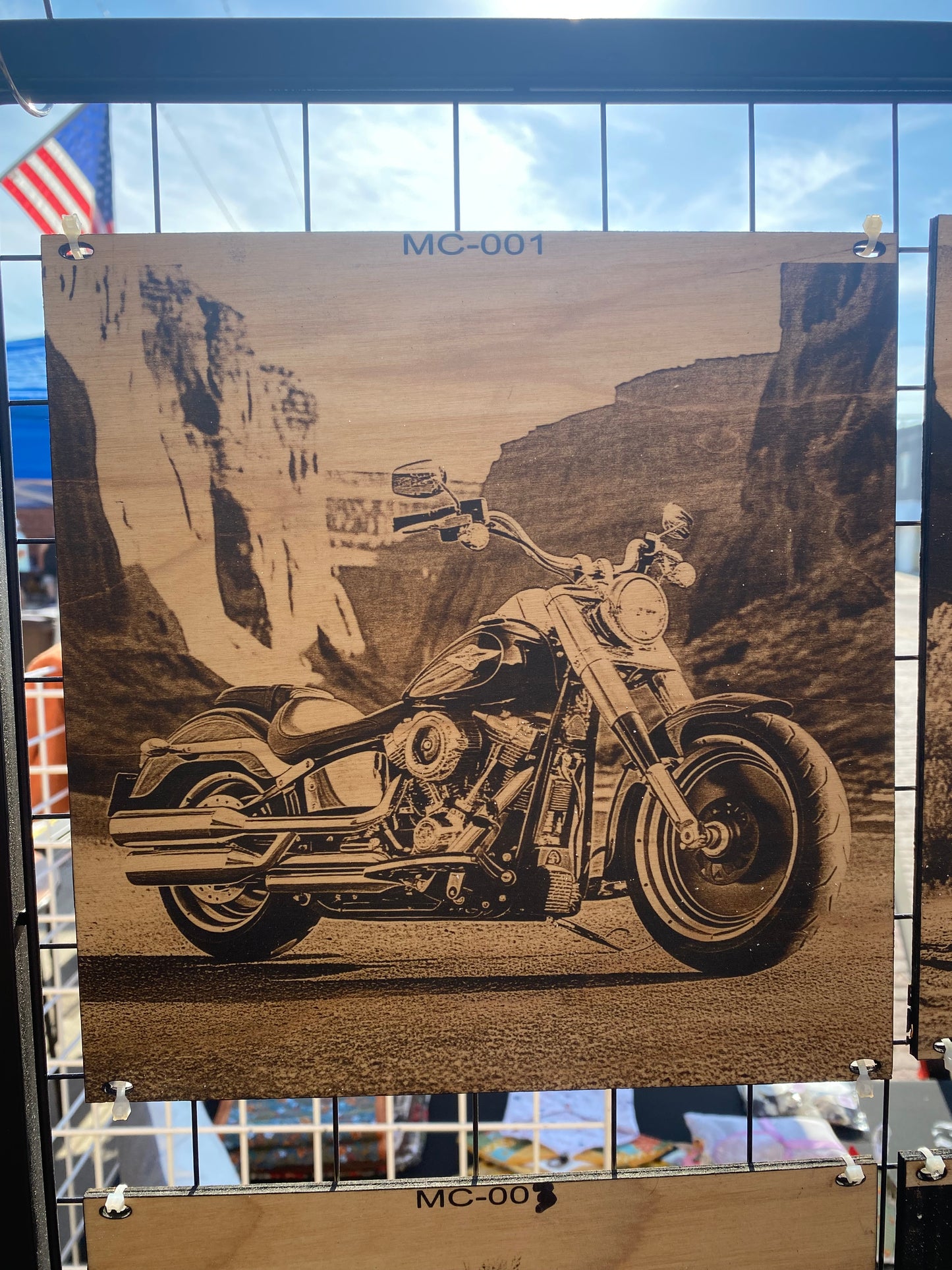 "Freedom Ride β Fat Boy in the Canyon" SKU: MC-001