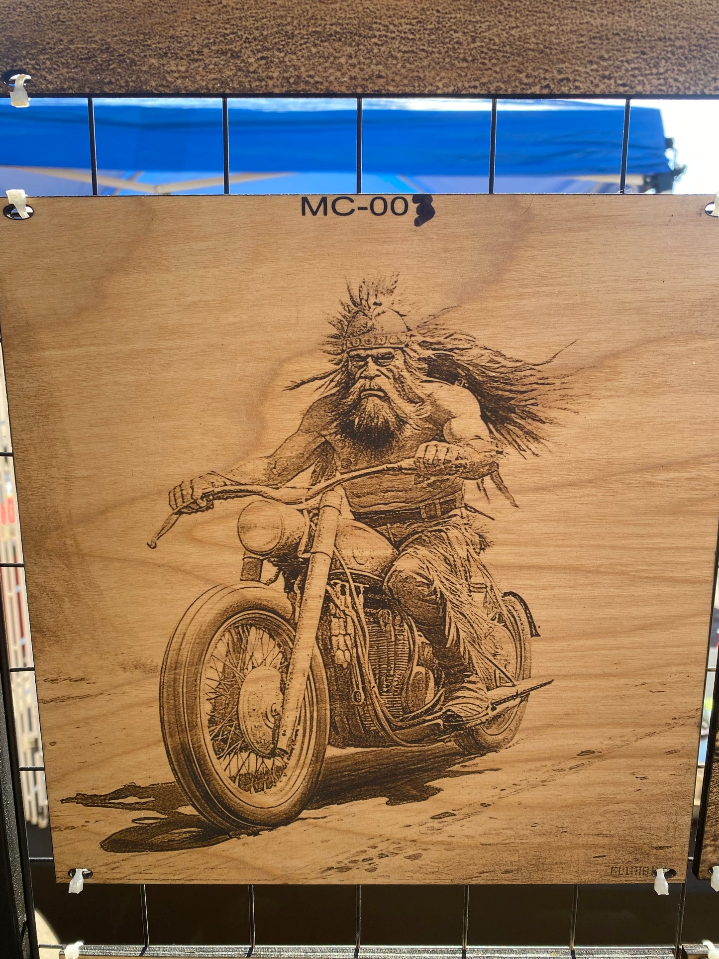 "Spirit Rider – Warrior on Steel" SKU: MC-003