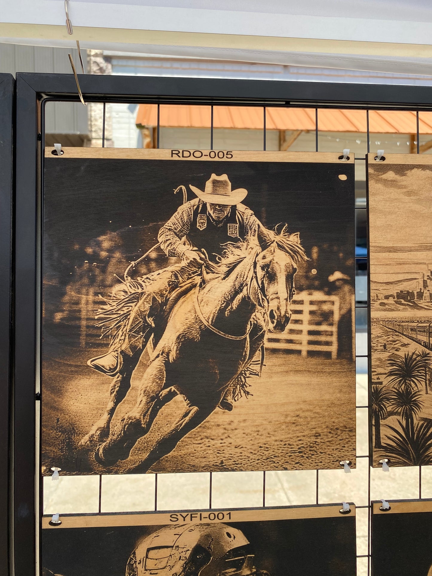 “Barrel Turn at Dusk – The Cowboy’s Line” SKU: RDO-005