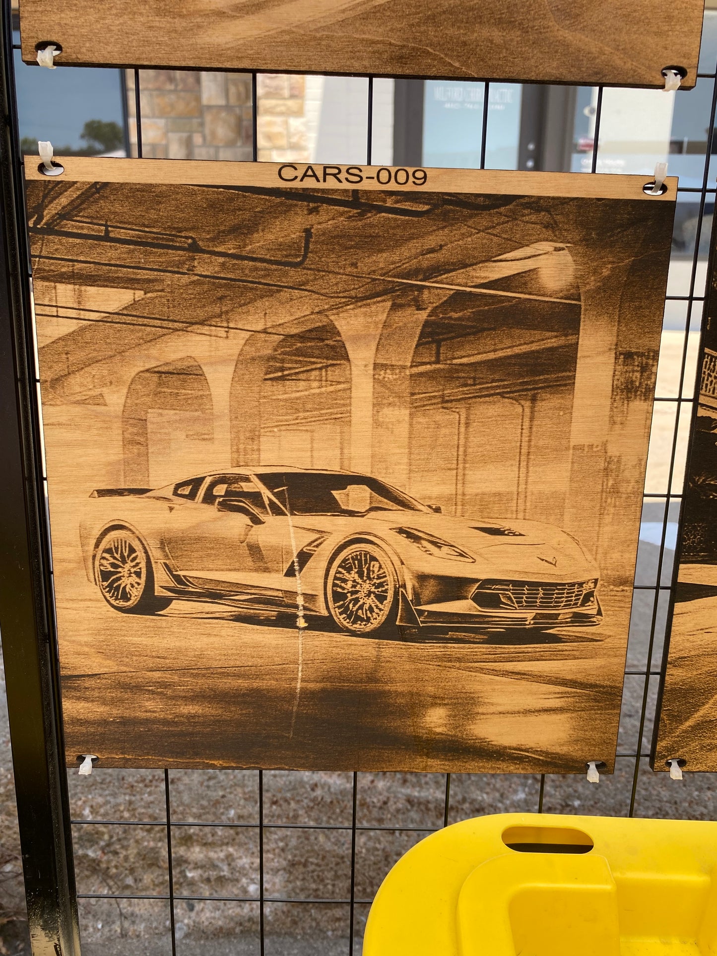 "Garage King – Corvette Z06 in the Shadows" SKU: CARS-009