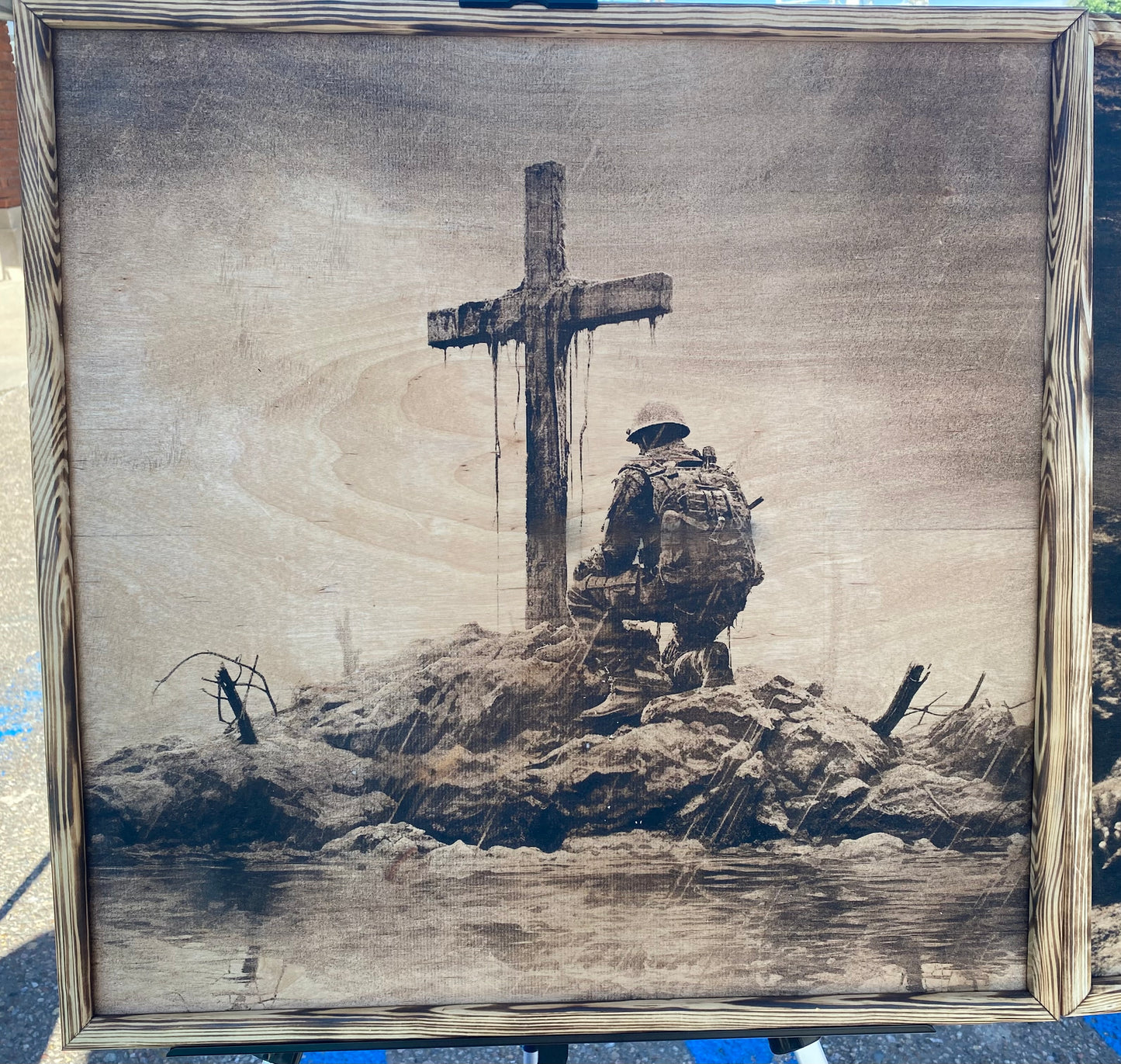 Custom 24" Wood Photo Engraving – Preserve Your Memories in Wood