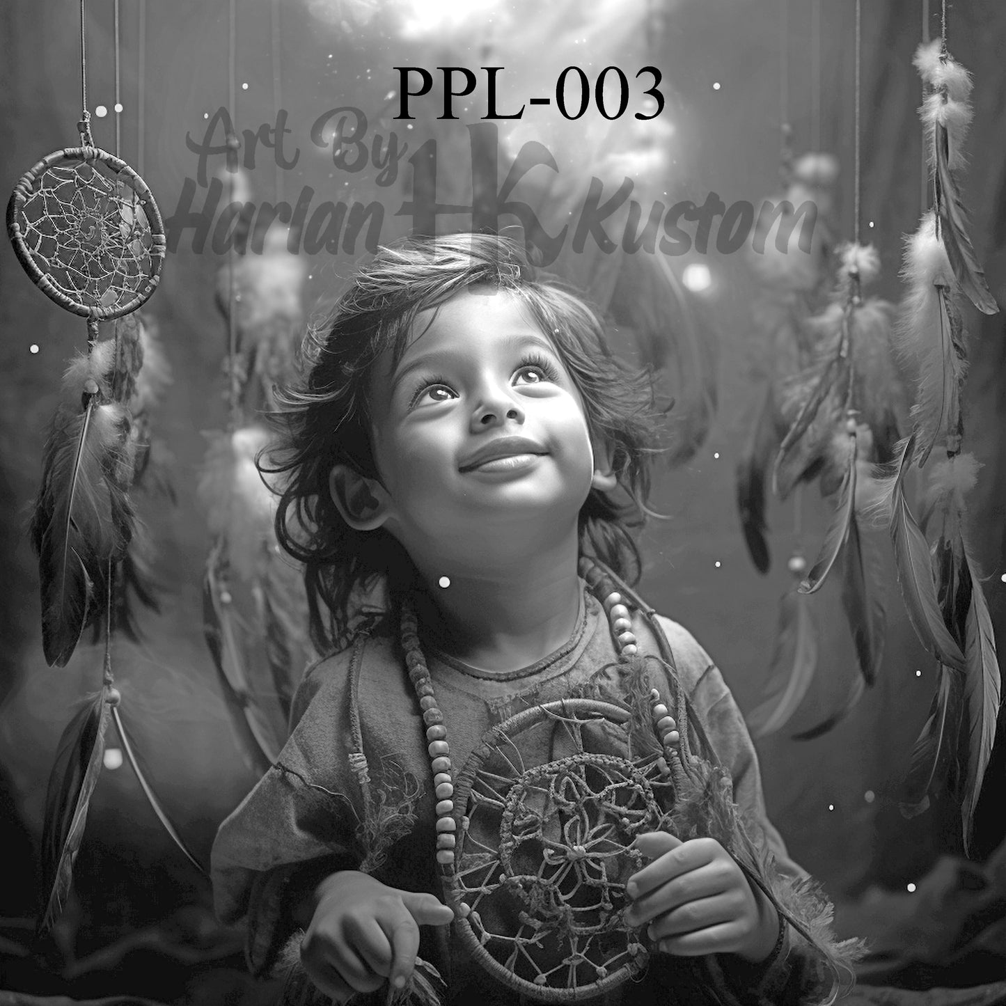 “Dreamcatcher’s Light – Hope in Her Eyes” SKU: PPL-003