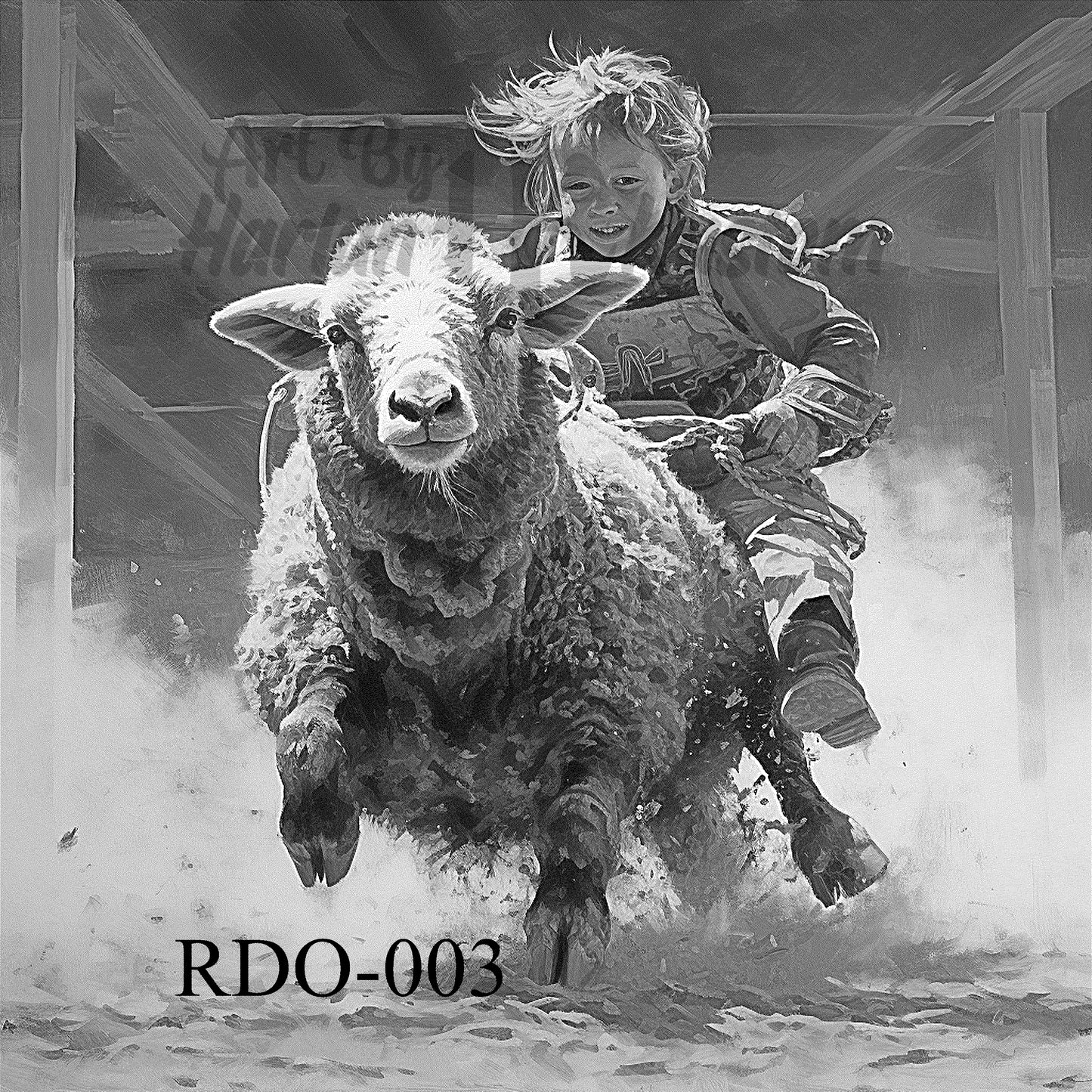“Mutton Mayhem – Little Rider, Big Grit” SKU: RDO-003