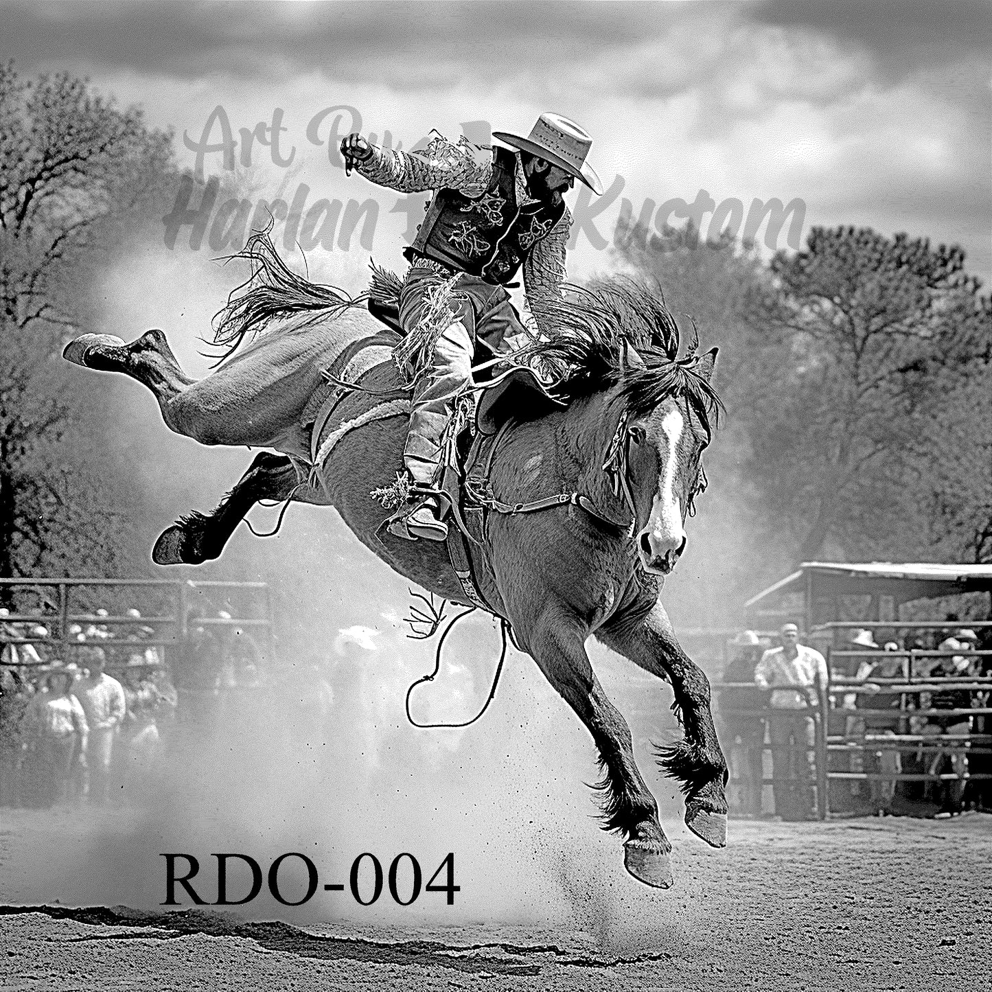 “Eight Seconds of Thunder – Bronc Glory” SKU: RDO-004