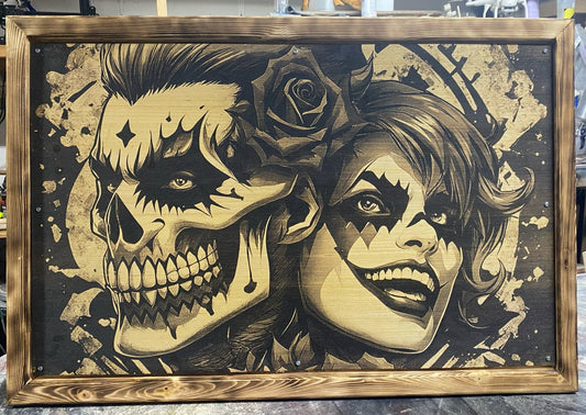 Custom 24"x40" Wood Photo Engraving – Preserve Your Memories in Wood