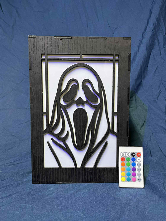 🕯️ Ghostface Light Box Lamp