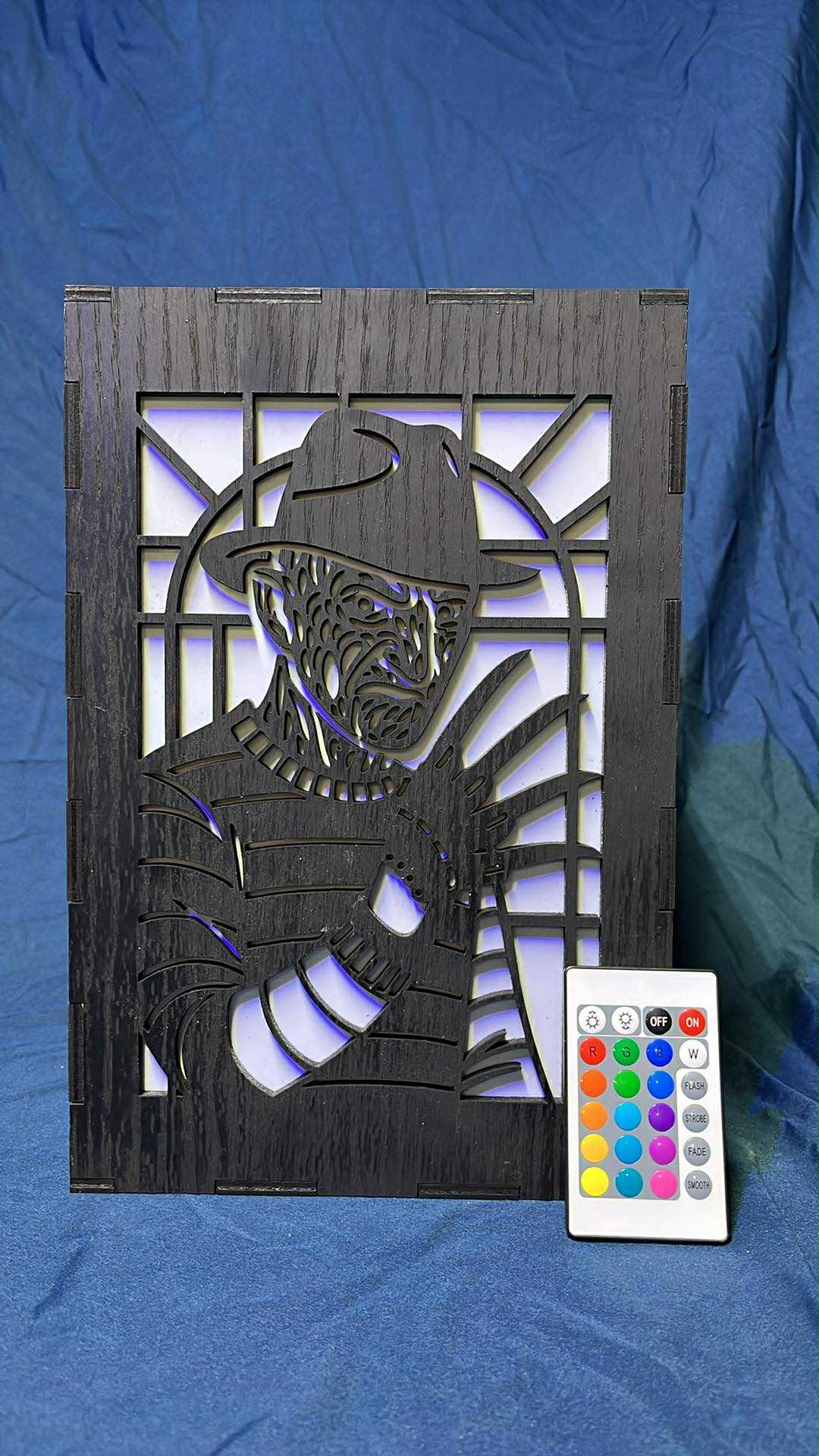 🔥 Freddy Krueger Light Box Lamp