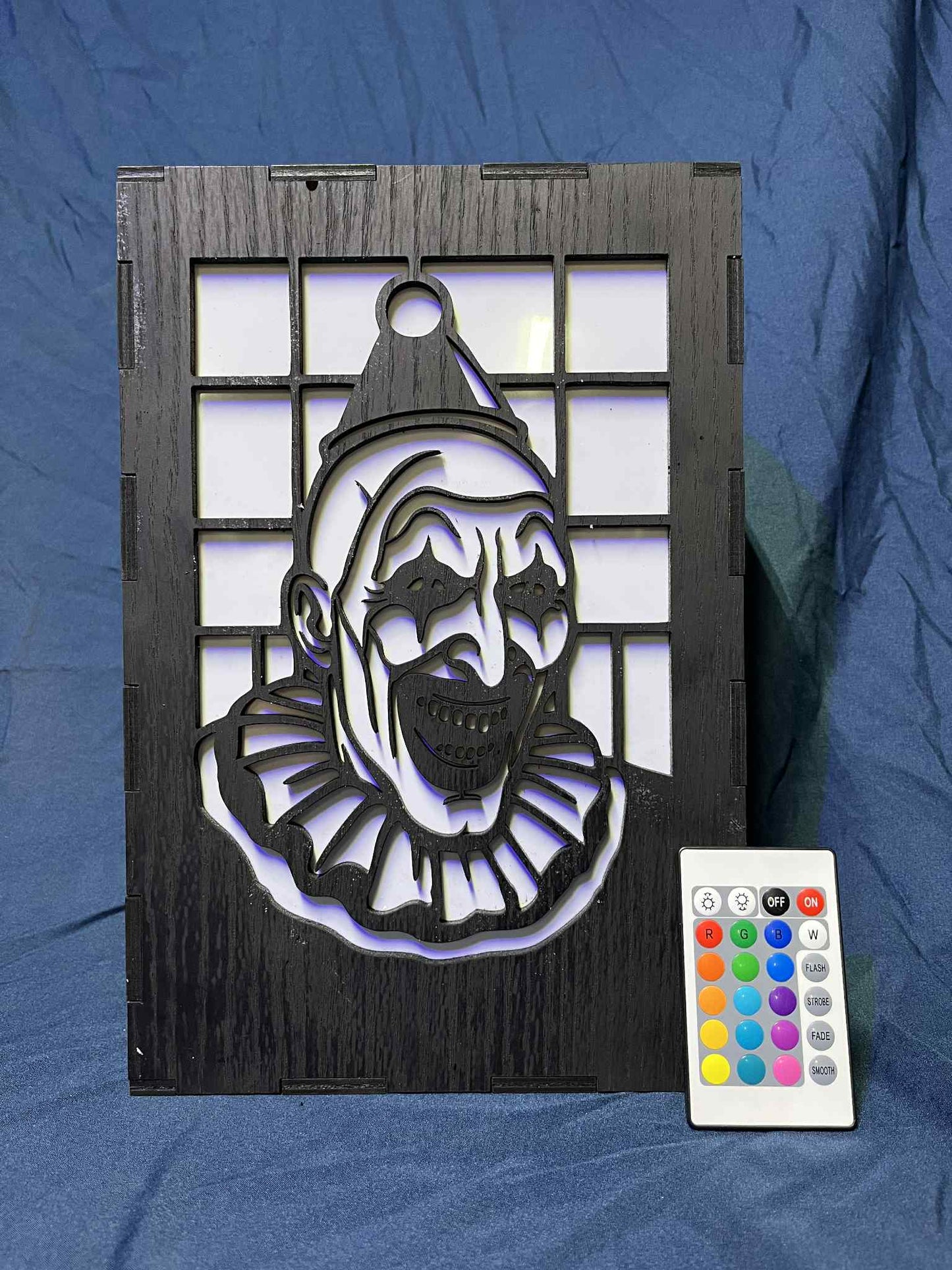 🤡 Killer Clown Light Box Lamp