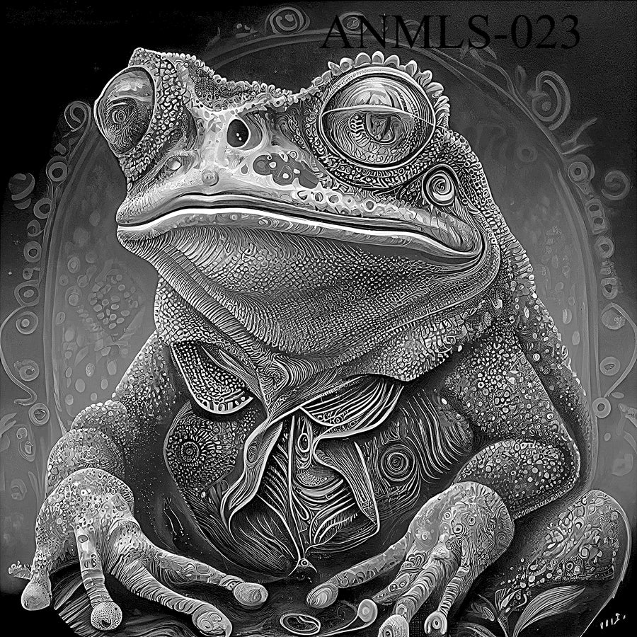 "The Toad Seer – Vision of the Swamp" SKU: ANMLS-023