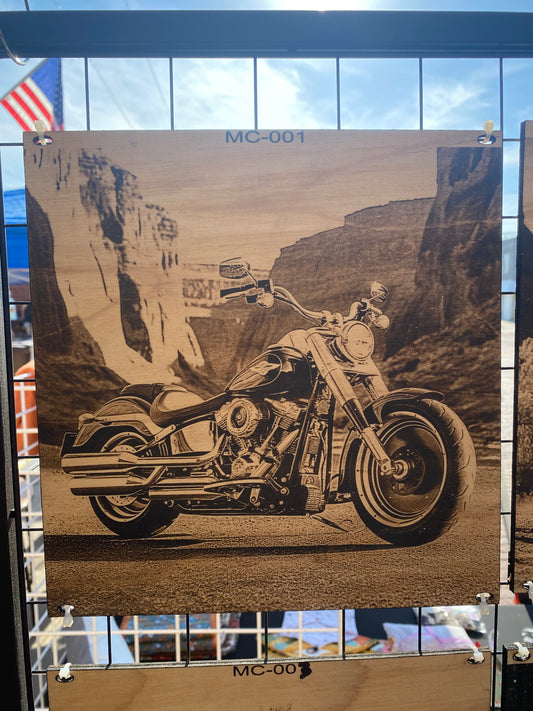 "Freedom Ride – Fat Boy in the Canyon" SKU: MC-001