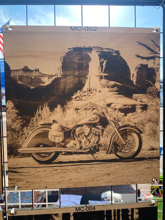 "Spirit of the West – Indian Chief Classic Engraving" SKU: MC-002