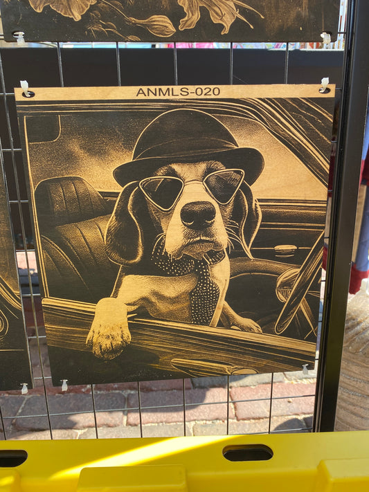 "The Barkfather – Class, Cool & Canine Swagger" SKU: ANMLS-020