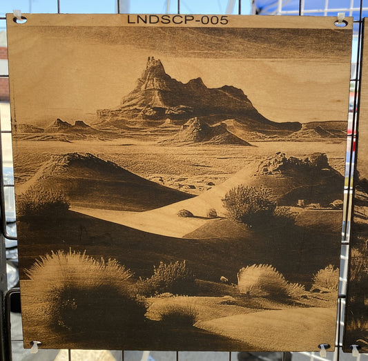 "Whispers of the Desert – Monument Valley Shadows" SKU: LNDSCP-005