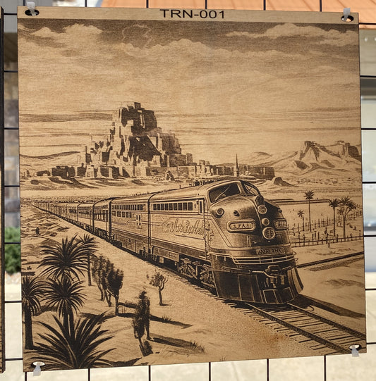 “Southwest Express – Rails Through Time” SKU: TRN-001