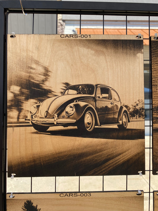 "Beetle Blitz – Classic Cool in Motion" SKU: CARS-001
