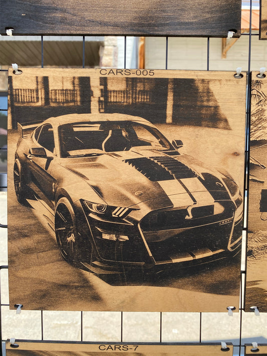 "Venom in Steel – Shelby GT500 Strike" SKU: CARS-005