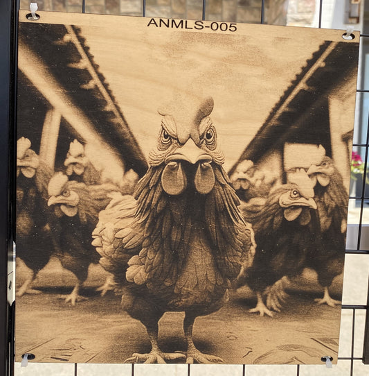 "Poultry Patrol – The Coop Crew" SKU: ANMLS-005