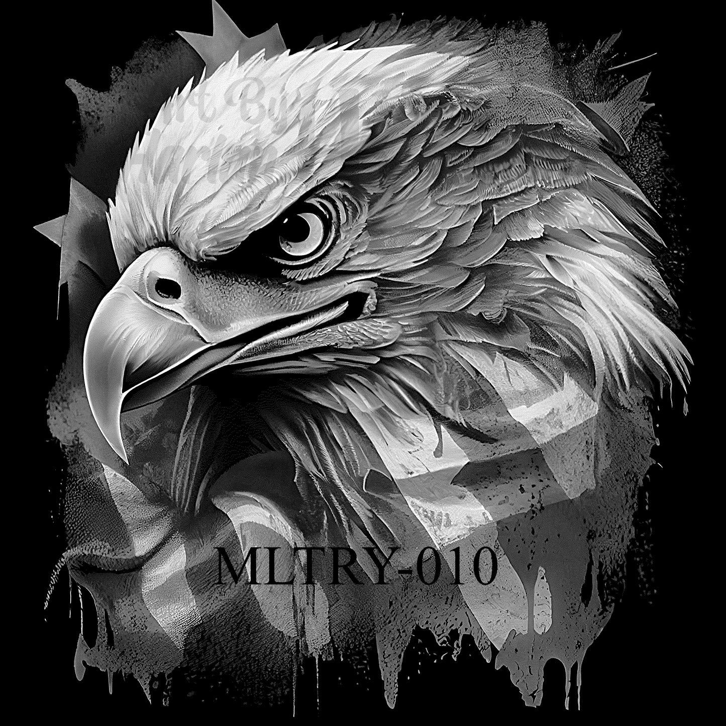 Harlan Kustom: 10"x10" Laser-Etched Military Art Collection